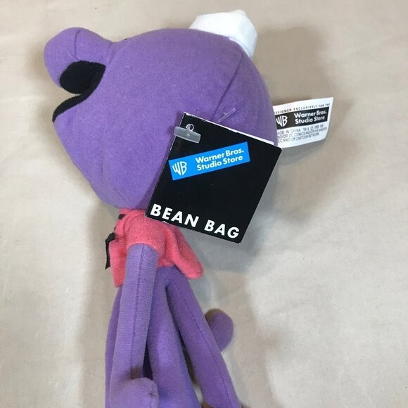 Vintage Hanna-Barbera Squiddly Diddly Bean Bag Plush 1999 - Picture 4 of 5